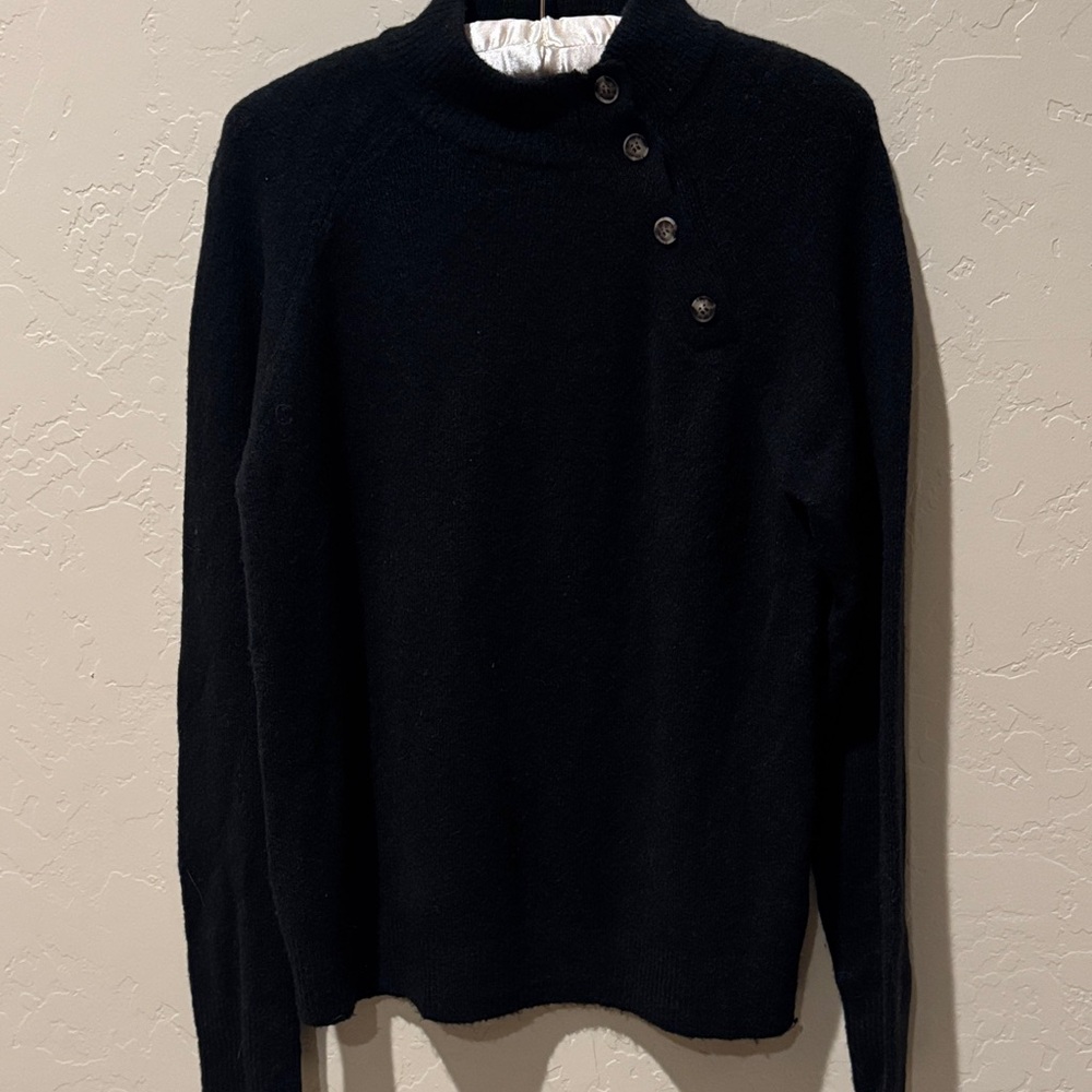 J. Crew Black Knit Cardigan